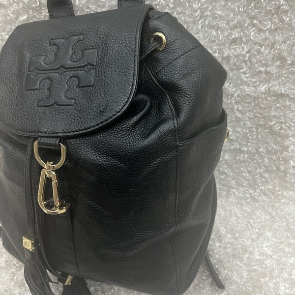 Tory Burch Leather Drawstring Backpack main image 13
